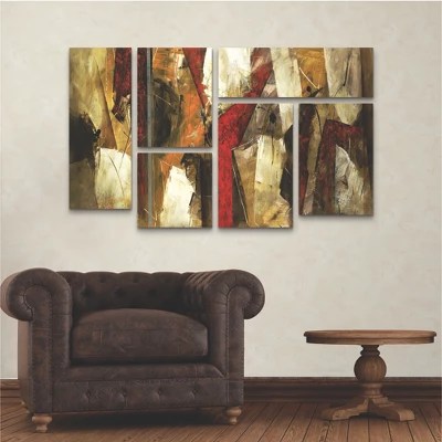 Trademark Fine Art masters Fine Art 'abstract Ix' Multi Panel Art Set