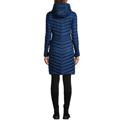 Lands' End Women's Outerwear Wanderweight Ultralight Packable Down Coat