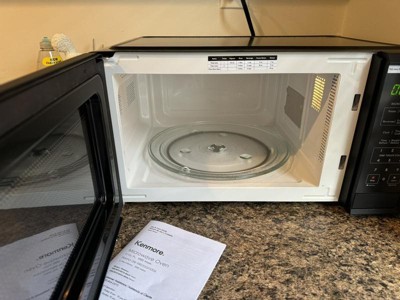 Kenmore 1.1 Cu-ft Black Microwave - Black : Target