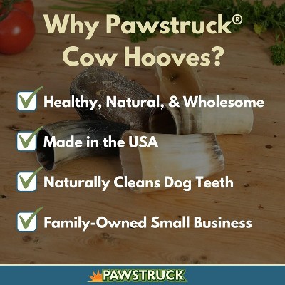Pawstruck Natural Bulk Cow Hooves For Dogs Made In The Usa Bulk Dog Dental Treats & Dog Chews
