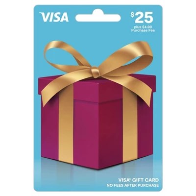 Visa Gift Card - $25 + 4 Fee : Target