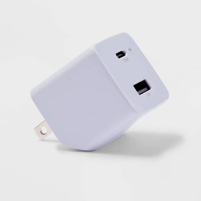 2-port 20w Usb-a And Usb-c Wall Charger - Heyday™ : Target