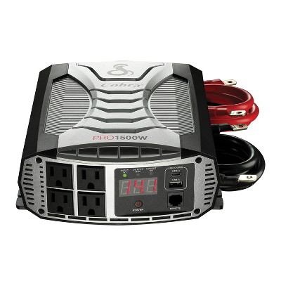 Cobra Pro 3000w Professional-grade Power Inverter With Remote In Black