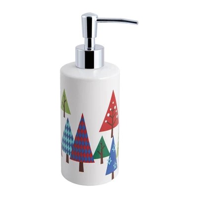 3pc Christmas Tree Bathroom Accessories Set Allure Home Creations