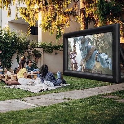 VEVOR Inflatable Movie Screen, 16 FT Inflatable Projector Screen for