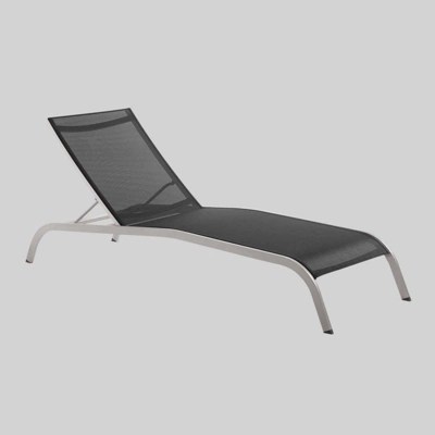 We did not find results for: Savannah Mesh Chaise Outdoor Patio Aluminum Lounge Chair Black Modway Target