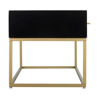 Ellias Tv Stand For Tvs Up To 50" Black/gold Finch Target