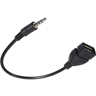 Sanoxy 3.5mm Male Audio Aux Jack To Usb 2.0 Type A Female Otg Converter