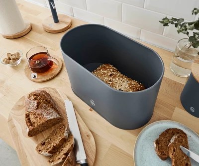 Swan Nordic Bread Bin With Cutting Board Target