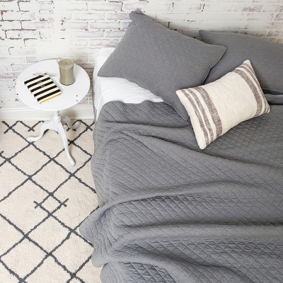 Carol & Frank Jersey Gray Quilt Target