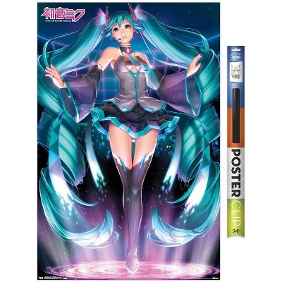 Trends International Hatsune Miku Group Unframed Wall Poster Print