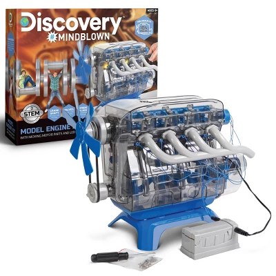 Discovery Kids Mindblown Toy Model Engine Kit : Target
