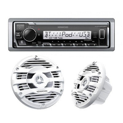 Kenwood Kac-m5024bt 4 Channel Bluetooth, Waterproof Compact Amplifier