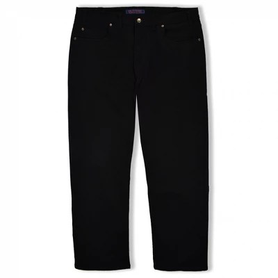 Buy Grand River Men's Big and Tall Stretch Jeans 42x30 Black Online
