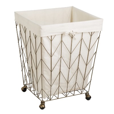 Honeycando Laundry Baskets Light Gold Target