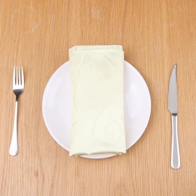Unique Bargains Cocktail Weddings Dinner Banquets Polyester Napkins 19
