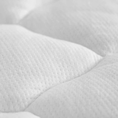 Eluxury Extra Thick Rayon From Bamboo Mattress Pad With Fitted Skirt