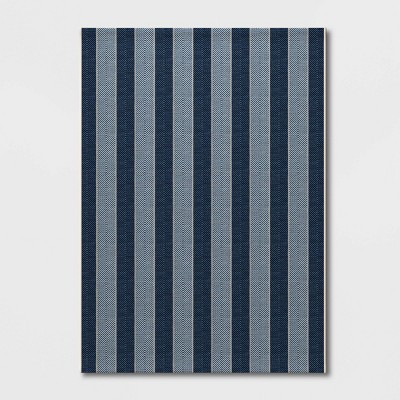 Outdoor Rug Beach Stripe Blue Threshold™ Target