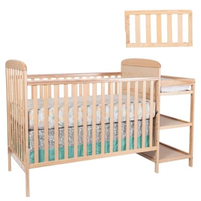 Suite Bebe Ramsey Crib And Changer Combo With Guard Rail/stabilizer Bar