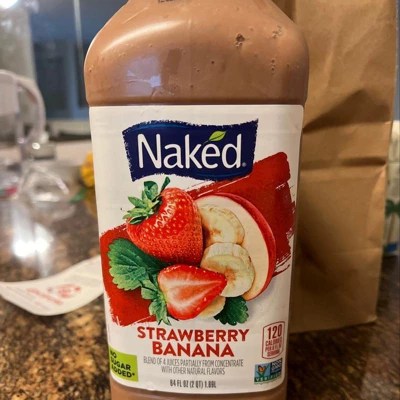 Naked Strawberry Banana Juice Smoothie - 15.2 fl oz : Target