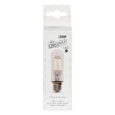 Feit Electric T10 E26 (medium) Led Bulb Amber 40 Watt Equivalence 1 Pk