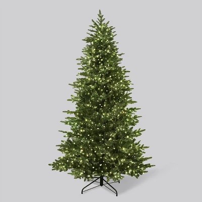 Ge 9-ft Pre-lit Just Cut Pre-lit Led Richmond Fir Artificial Christmas