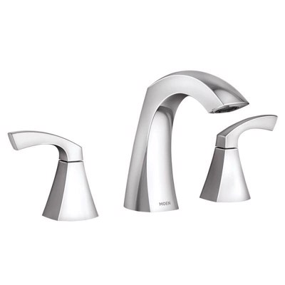 Moen Lindor Chrome Widespread Bathroom Sink Faucet 8 16 In. Target