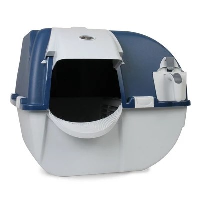 Omega Paw Roll N Clean Complete Self Cleaning Litter Box With New Bag