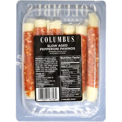 Columbus Pepperoni Panino 3.9oz Target