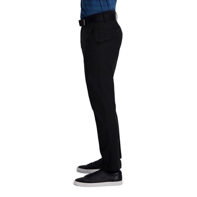 Haggar Men's Cool Right Slim Fit Flat Front Performance Flex Pant Target