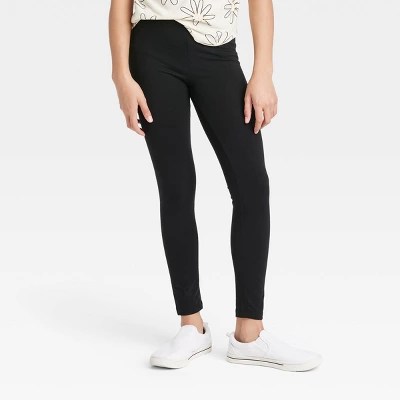 Girls' Leggings Pants - Cat & Jack™ Black L : Target