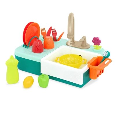 B. Toys Running Water Play Sink - Splash-n-scrub Sink - Kids Kitchen