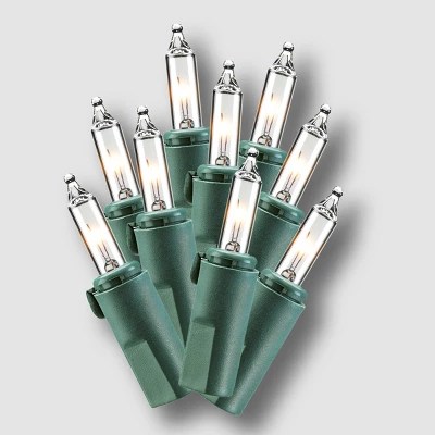 Philip's 200 Mini Lights Clear Twinkling Indoor Outdoor Connects