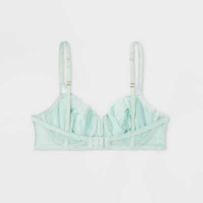 Women's Unlined Bra Auden™ Ocean Green 32a Target