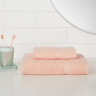 Bath Towel Light Peach Room Essentials™ Target