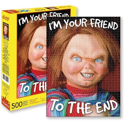 5 x 7 1/4 1.05 oz. Nmr Distribution Childs Play Chucky 500 Piece Jigsaw Puzzle Target