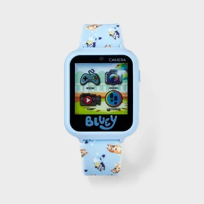 Girls' Disney Bluey Interactive Smartwatch - Sky Blue : Target