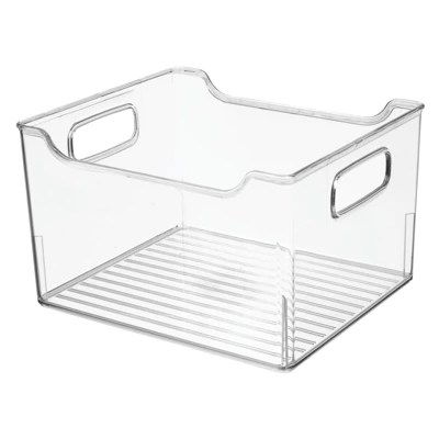 Mdesign Plastic Kitchen Pantry Food Storage Bin Target
