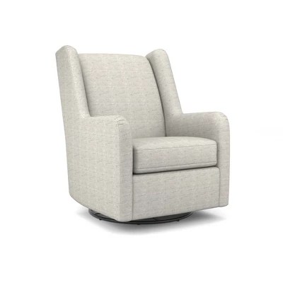 Best Chairs Inc. Brianna Swivel Glider Canvas Target