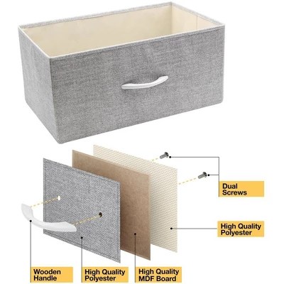 Sorbus 8 Drawers Wide Dresser Organizer Unit With Steel Frame Wood