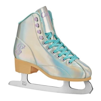 Lake Placid Candi Grl Sabina Women's Ice Skate Holog/blue - Size 7 : Target