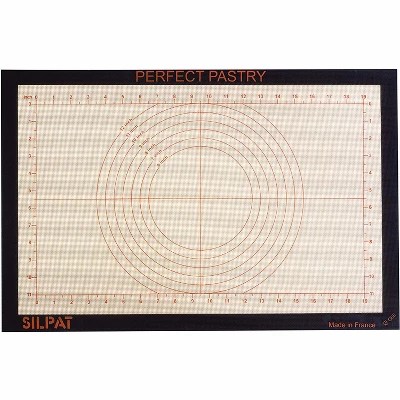Silpat Perfect Pastry Nonstick Silicone Countertop Workstation Mat, 15