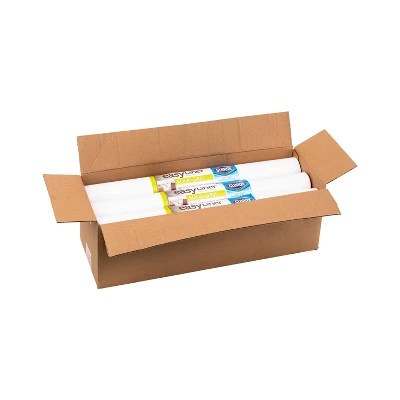 Duck Solid Grip Easyliner Non Adhesive Shelf Liner With Clorox, 6 Pk