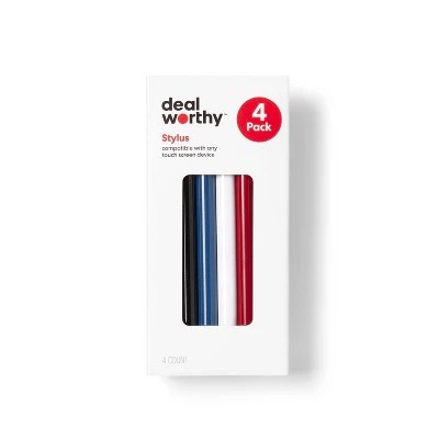 Stylus Multipack Set (4 Pk) - Dealworthy™ : Target