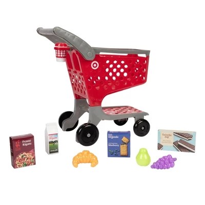 B. Toys - Shopping Cart & Play Food - Shop & Glow Toy Cart : Target