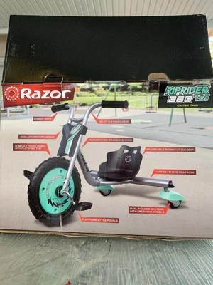 Razor Mini Riprider 360 12'' Tricycle - Gray : Target