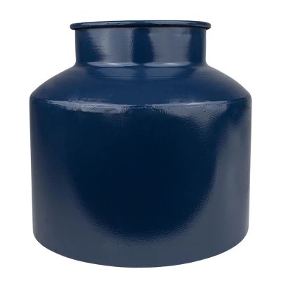 Blue Metal Round Vase Foreside Home & Garden Target
