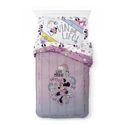 Twin Minnie Mouse Kids' Comforter Target