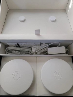 Motorola Wifi 6 Mesh System 1.8 Gbps Plus Intelligent Mesh System - 2pk