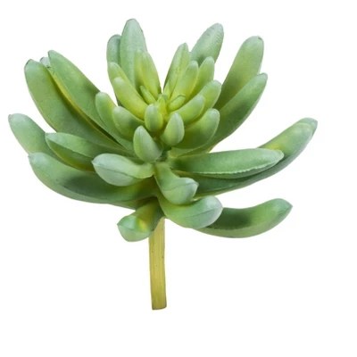 Vickerman 4" Artificial Assorted Succulent Picks, Set Of 4 Target